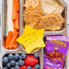 Finally!! Kid-Approved School Lunch Ideas - wholesome and fun to eat! Includes hot school lunch thermos options. Bonus: easy kid-friendly yogurt parfait! | natashaskitchen.com
