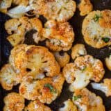 Roasted Cauliflower baked